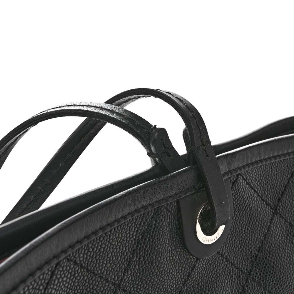 Chanel Grained Calfskin Large Shopping #259310C19B - Picture 13 of 13